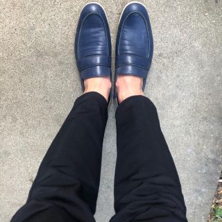 ランバンオンブルー(LANVIN en Bleu)のランバンオンブルーのローファーです。(ドレス/ビジネス)