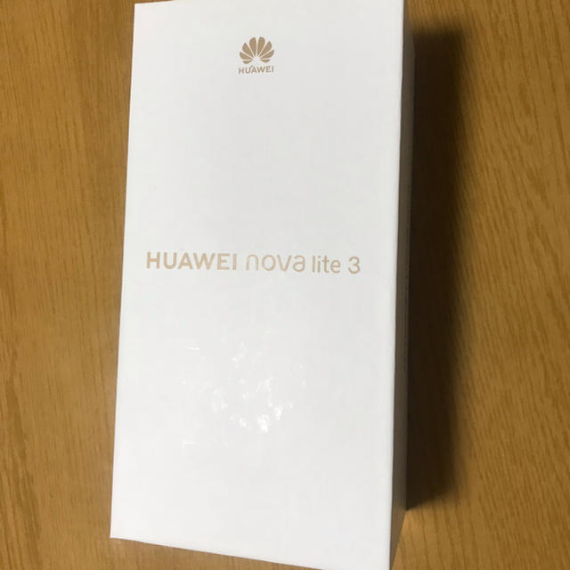 HUAWEI nova lite 3 新品未開封 オーロラブルー