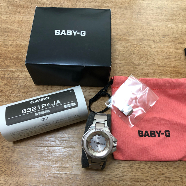 Baby-G(ベビージー)のBABY-G 5321P＊JA シャンパンゴールド レディースのファッション小物(腕時計)の商品写真