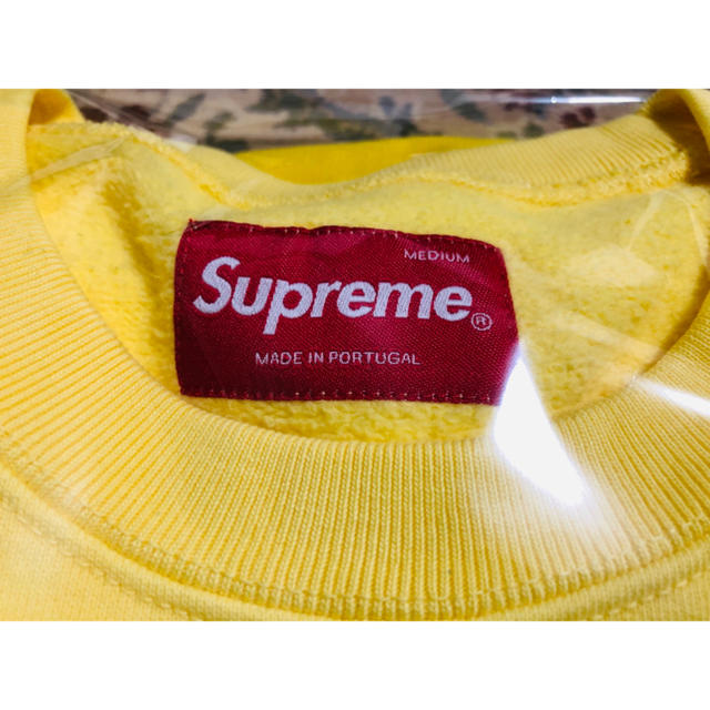 Supreme(シュプリーム)のSupreme Dipped Crewneck Yellow (Medium) メンズのトップス(スウェット)の商品写真