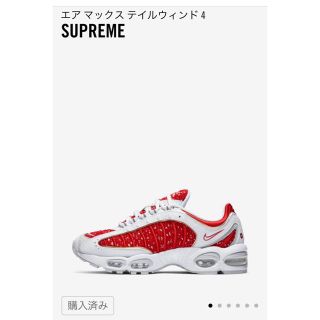 シュプリーム(Supreme)のsupreme Nike airmax テイルウィンド4(スニーカー)