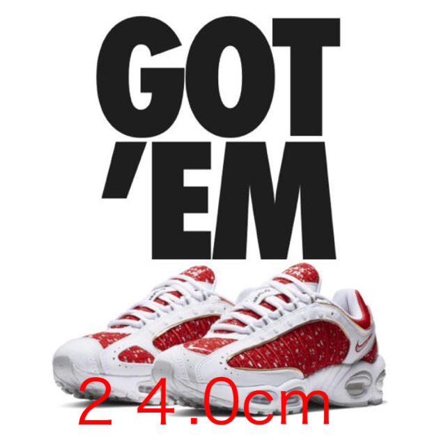 NIKE AIR MAX TAILWIND 4 X SUPREME