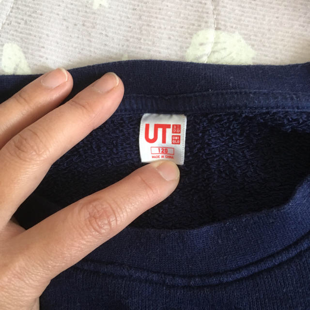 UNIQLO(ユニクロ)のUNIQLO ムーミントレーナー ユニセックス キッズ/ベビー/マタニティのキッズ服女の子用(90cm~)(Tシャツ/カットソー)の商品写真