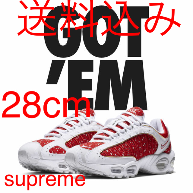 Supreme(シュプリーム)のSupreme NIKE AIR MAX TAILWIND IV 28cm メンズの靴/シューズ(スニーカー)の商品写真