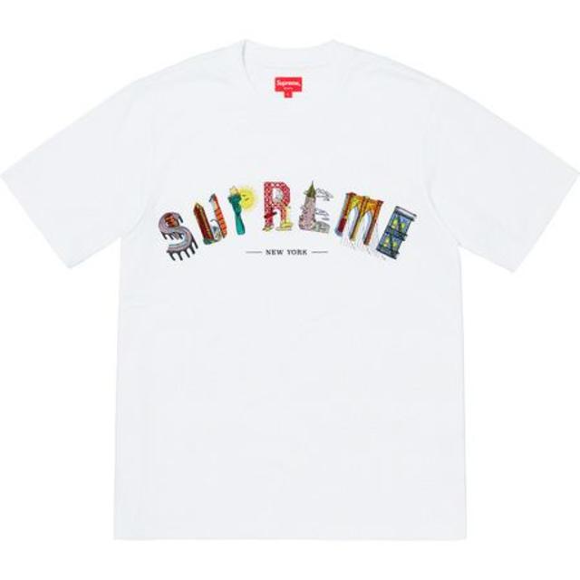 Supreme(シュプリーム)のSupreme City Arc Tee M 白 メンズのトップス(Tシャツ/カットソー(半袖/袖なし))の商品写真