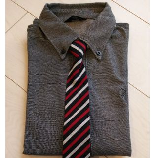 コムサイズム(COMME CA ISM)の《コムサイズム》グレーシャツ&ネクタイ👔セット‼️(ネクタイ)