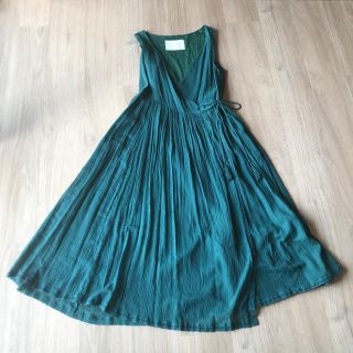 ヴェルニカ(Velnica)のMYLAN  Wrap Dress  sea green (ひざ丈ワンピース)