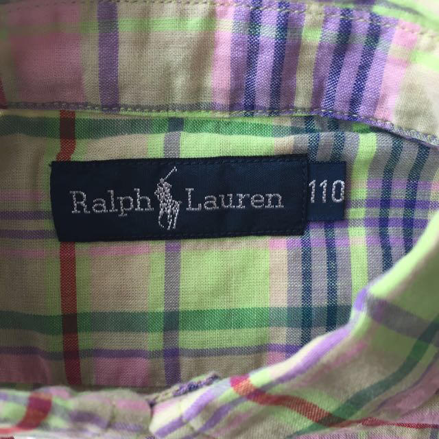 POLO RALPH LAUREN(ポロラルフローレン)のラルフローレン 半袖シャツ キッズ/ベビー/マタニティのキッズ服男の子用(90cm~)(その他)の商品写真