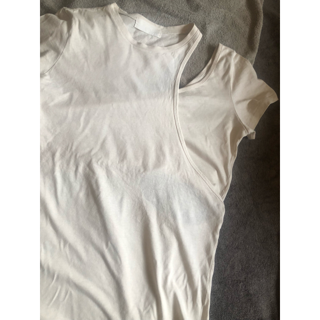 BEAUTY&YOUTH UNITED ARROWS(ビューティアンドユースユナイテッドアローズ)のsuzie asymmetry layered tops レディースのトップス(Tシャツ(半袖/袖なし))の商品写真