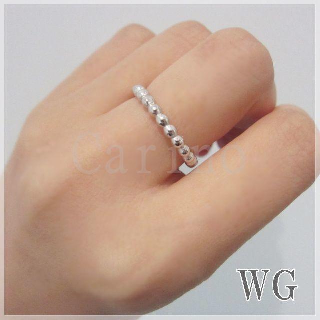 ラグジュアリー ボールライン リング YG WG PG plated 10～15 レディースのアクセサリー(リング(指輪))の商品写真