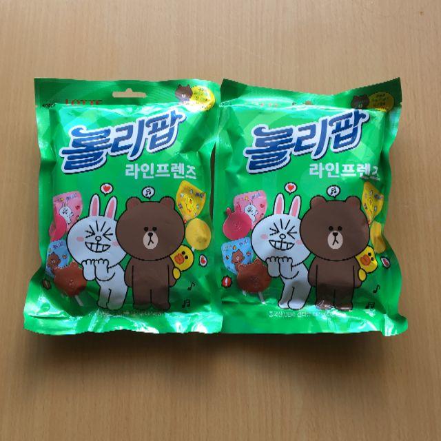 ☆ラインフレンズ キャンディー ２袋セット☆ 食品/飲料/酒の食品(菓子/デザート)の商品写真