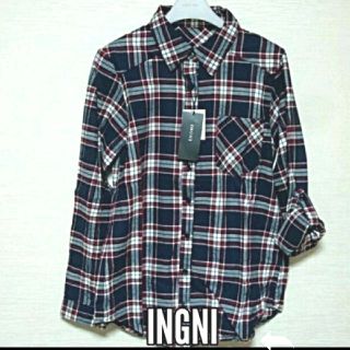 イング(INGNI)の新品送料込 INGNI チェックシャツ(シャツ/ブラウス(長袖/七分))