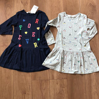 エイチアンドエム(H&M)のH&M☆新品ワンピース 100/105(ワンピース)