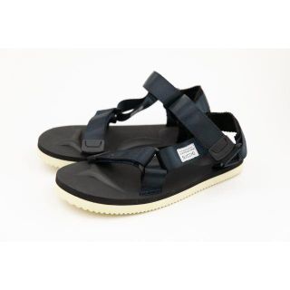 スイコック(suicoke)の【値下可】SUICOKE DEPA サンダル OG-022 NAVY US4(サンダル)