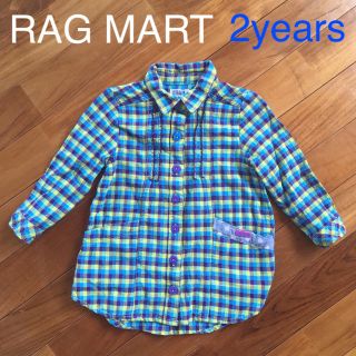 ラグマート(RAG MART)のRAG MART ラグマート 90cm 2歳 シャツ(ブラウス)