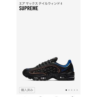 ナイキ(NIKE)のNIKE supreme サイズ26(スニーカー)