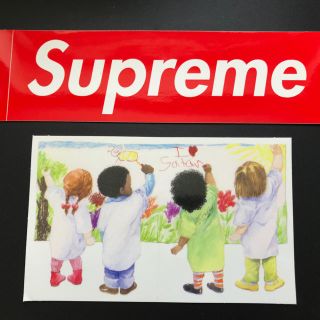 シュプリーム(Supreme)のSupreme Box logo Kids ステッカー2枚セット(その他)