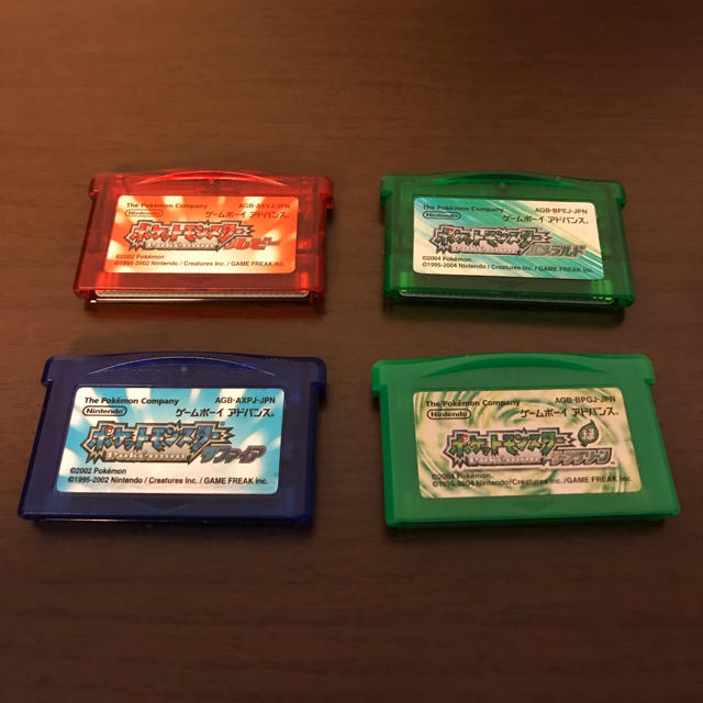 ゲームボーイアドバンス - ポケットモンスター ルビー・サファイア