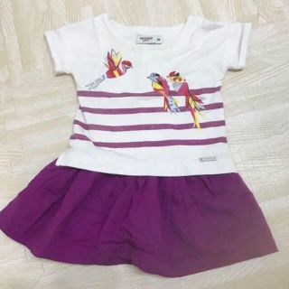 プチバトー(PETIT BATEAU)の専用☆ゴルチェべべ ワンピース & ファミリアロンパース(ワンピース)