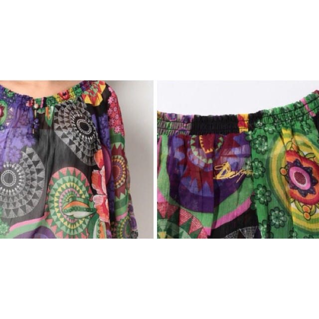 DESIGUAL(デシグアル)の新品♡定価9900円 デシグアル トップス ブラウス Sサイズ⭐️ラスト一点‼️ レディースのトップス(シャツ/ブラウス(長袖/七分))の商品写真