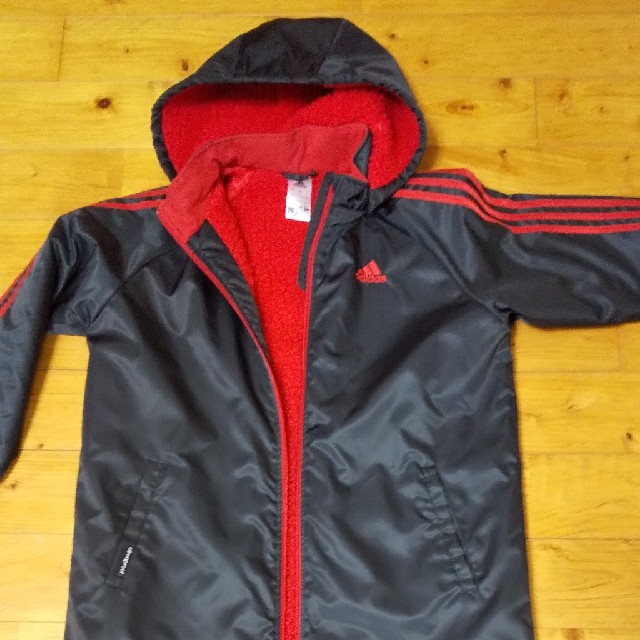 adidas(アディダス)のアディダスベンチコート  ジュニア160 キッズ/ベビー/マタニティのキッズ服男の子用(90cm~)(コート)の商品写真