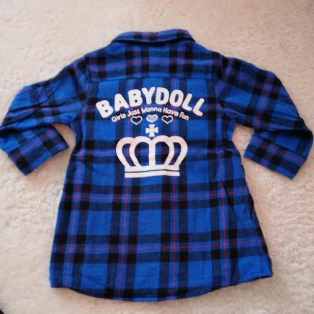 BABYDOLL(ベビードール)のBABYDOLL/前開き/ワンピース/トップス キッズ/ベビー/マタニティのキッズ服女の子用(90cm~)(ワンピース)の商品写真