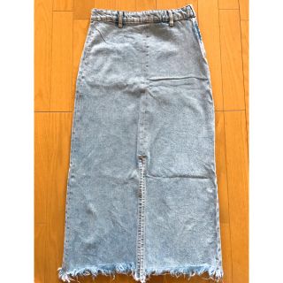 ザラ(ZARA)のZARA デニムロングスカート YK様専用(ロングスカート)