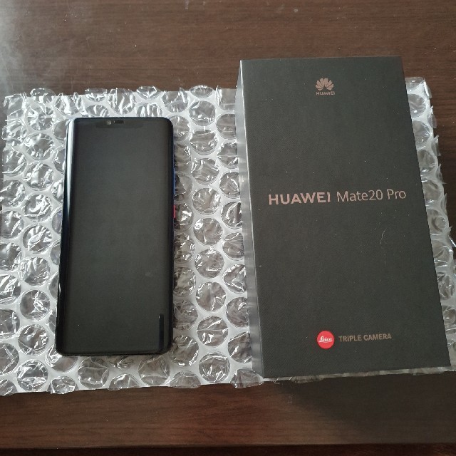 正規逆輸入品】 Huawei mate20 pro twilight SIMフリー スマートフォン