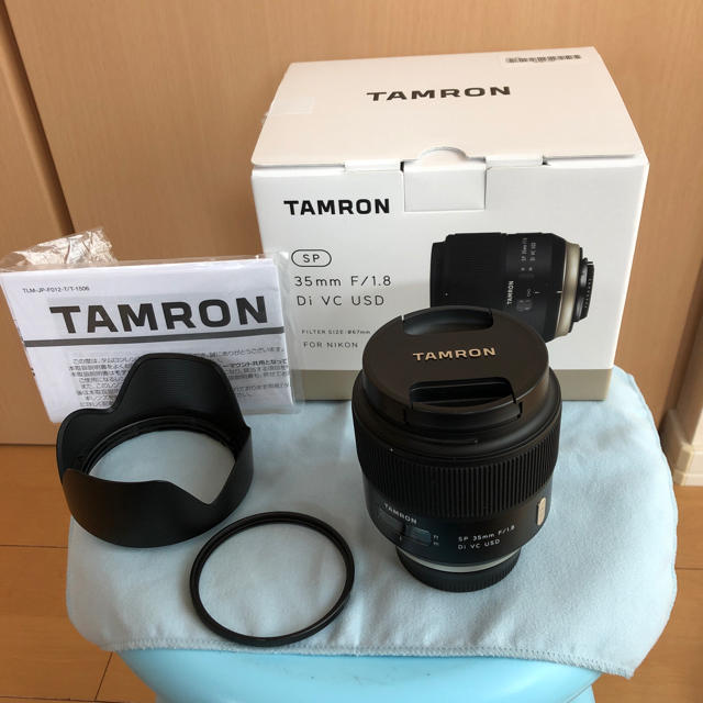 TAMRON(タムロン)のTamron SP 35mm F/1.8 Di VC USD スマホ/家電/カメラのカメラ(レンズ(単焦点))の商品写真
