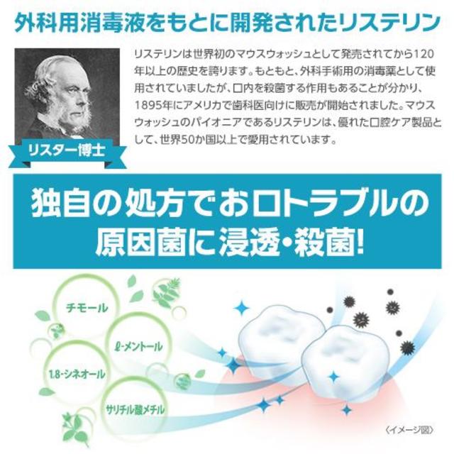 LISTERINE(リステリン)の液体歯磨；リステリントータルケア・プラス　５００ｍｌ　２本セット コスメ/美容のオーラルケア(歯磨き粉)の商品写真