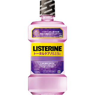 リステリン(LISTERINE)の液体歯磨；リステリントータルケア・プラス　５００ｍｌ　２本セット(歯磨き粉)