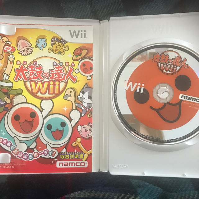Wii(ウィー)の太鼓の達人  Wii エンタメ/ホビーのゲームソフト/ゲーム機本体(家庭用ゲームソフト)の商品写真