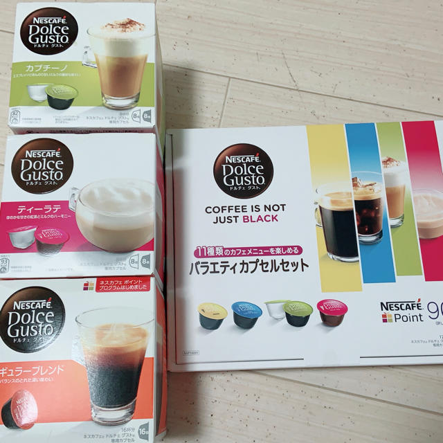 Nestle(ネスレ)のネスカフェ ドルチェグスト カプセル 食品/飲料/酒の飲料(コーヒー)の商品写真