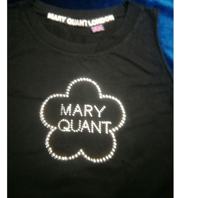 MARY QUANT(マリークワント)のMARY QUANTタンクトップ【M】ブラック レディースのトップス(タンクトップ)の商品写真