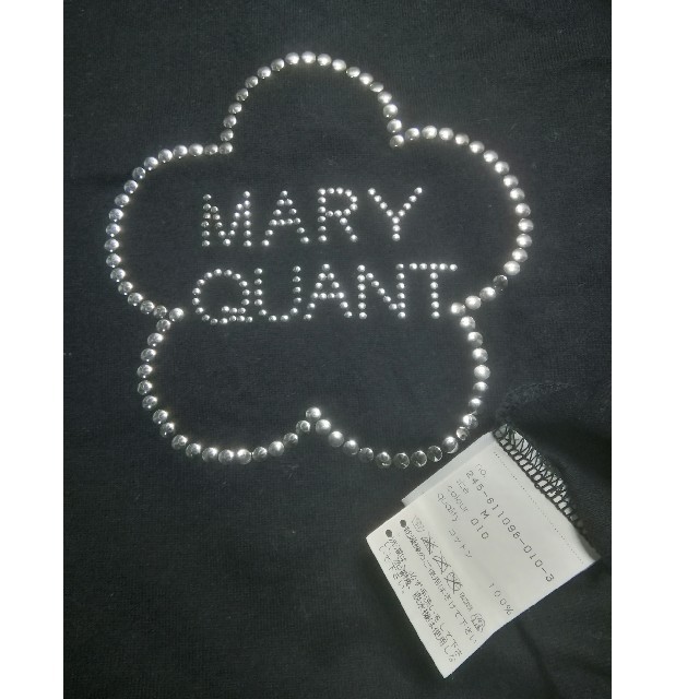 MARY QUANT(マリークワント)のMARY QUANTタンクトップ【M】ブラック レディースのトップス(タンクトップ)の商品写真