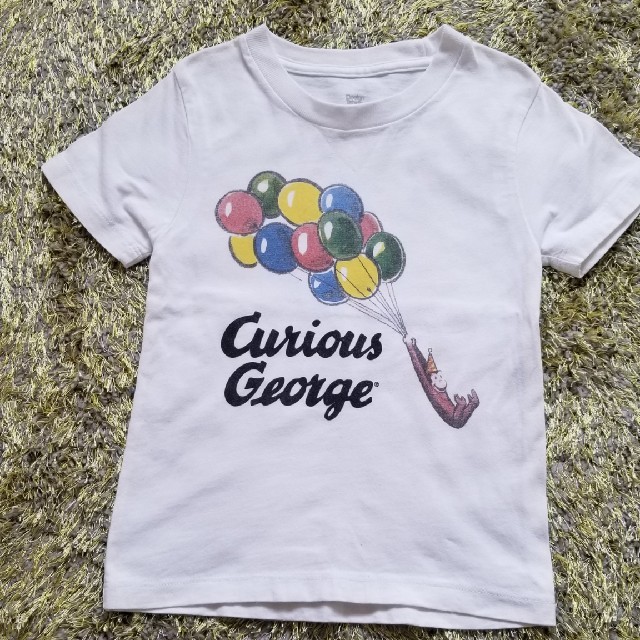 Design Tshirts Store graniph(グラニフ)のグラニフ　おさるのｼﾞｮｰｼﾞ　110cm キッズ/ベビー/マタニティのキッズ服男の子用(90cm~)(Tシャツ/カットソー)の商品写真