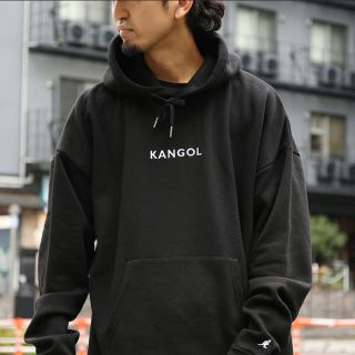 カンゴール(KANGOL)のプルパーカー XLカンゴールロゴ ビッグシルエット(パーカー)