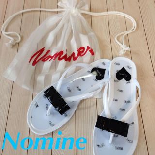 ノミネ(Nomine)のNomine＊田中里奈ちゃんコラボ(サンダル)