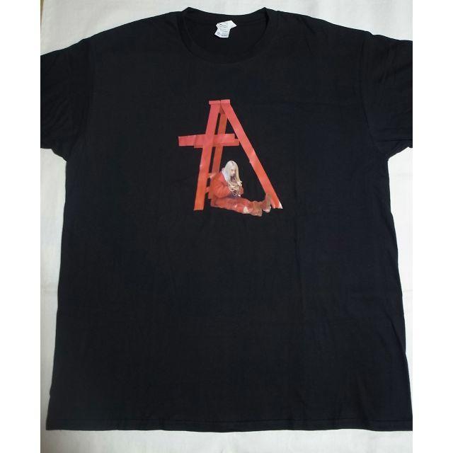 ビリーアイリッシュ Billie Eilish Tシャツ XXLサイズ 黒  メンズのトップス(Tシャツ/カットソー(半袖/袖なし))の商品写真
