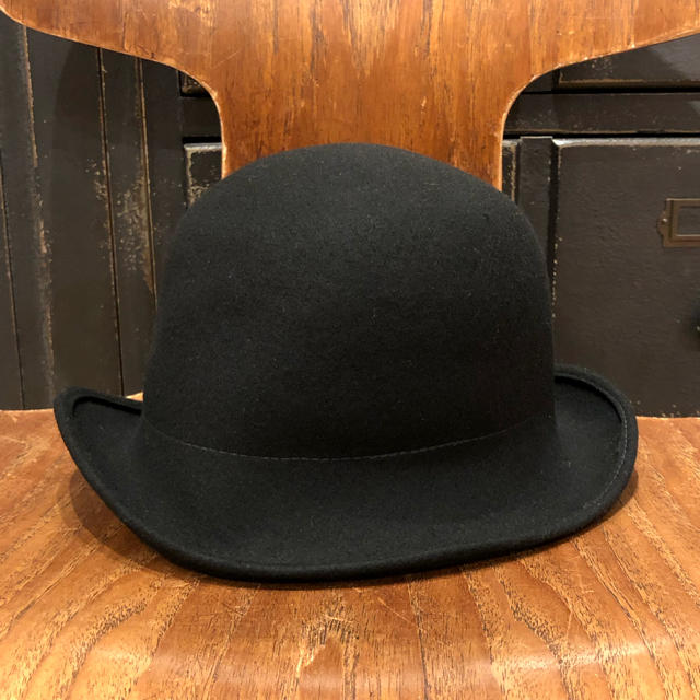 CA4LA(カシラ)のCA4LA カシラ 黒 ブラック ウール リボン 丸型 ハット 帽子 レディースの帽子(ハット)の商品写真