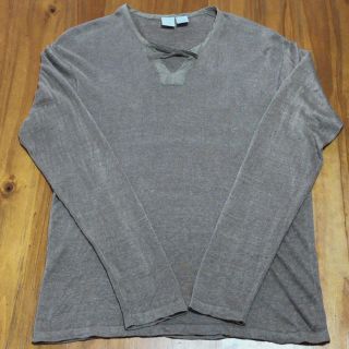 アルマーニエクスチェンジ(ARMANI EXCHANGE)のARMANI  EXCHAHGE      リネンカットソー(Tシャツ/カットソー(七分/長袖))