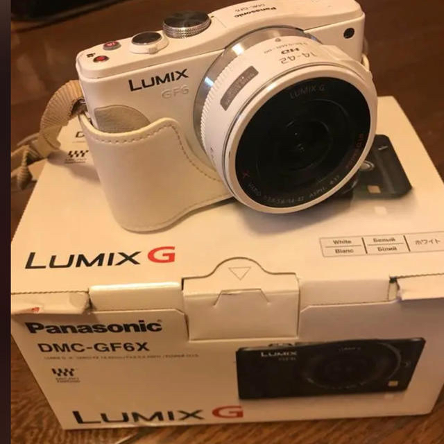 LUMIX ルミックス 一眼レフ カメラ DMC-GF6 箱付き