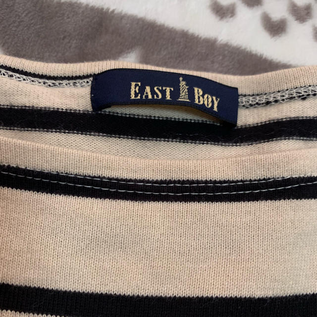 EASTBOY(イーストボーイ)のイーストボーイ ボーダーワンピース レディースのワンピース(ひざ丈ワンピース)の商品写真