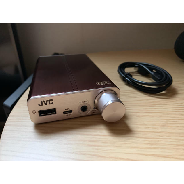 ケンウッド　JVC SU-AX7 ポータブルヘッドホンアンプ