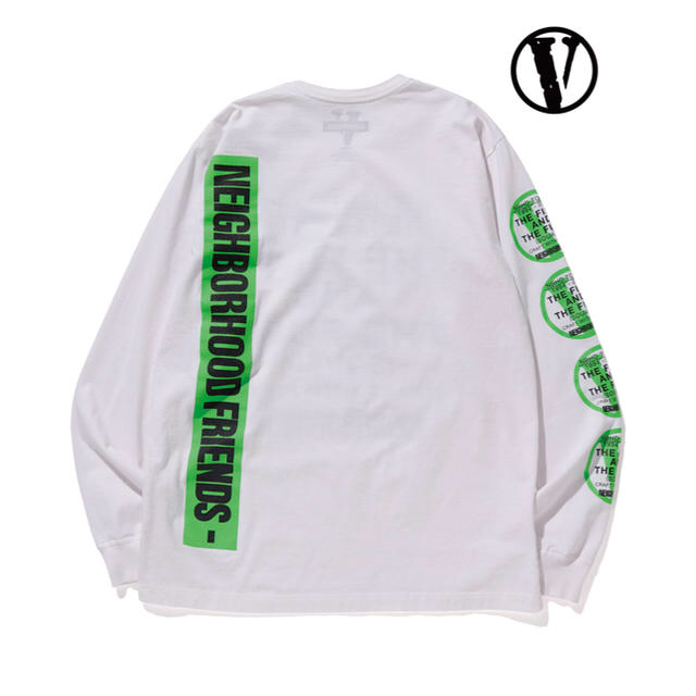 NEIGHBORHOOD(ネイバーフッド)のNEIGHBORHOOD × VLONE HVL.T-1 / C-TEE.LS メンズのトップス(Tシャツ/カットソー(七分/長袖))の商品写真