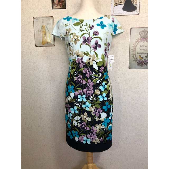 新品 Eliza J|イライザジェイ ワンピース ドレス 花柄 通勤 | www