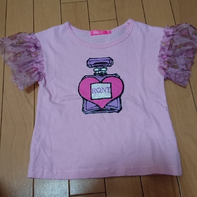 RONI(ロニィ)の専用♥RONI♥香水瓶Tシャツ キッズ/ベビー/マタニティのキッズ服女の子用(90cm~)(Tシャツ/カットソー)の商品写真