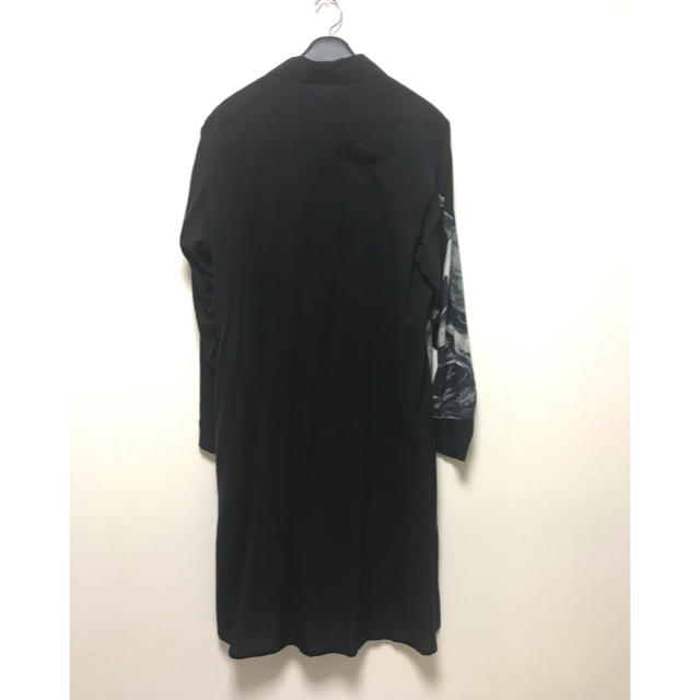 yohji yamamoto 18aw BLACK SCANDAL 袖切替シャツ