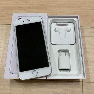 アイフォーン(iPhone)のiPhone8 256GB シルバー au SIMフリー ロック解除済み(スマートフォン本体)