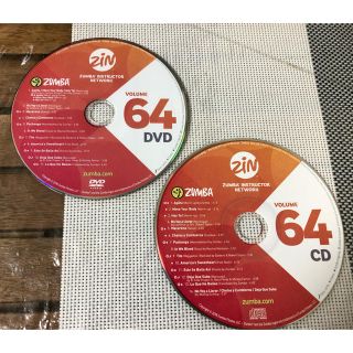 ズンバ(Zumba)の【セット】ZUMBA ZIN VOLUME 64 DVD & CD (スポーツ/フィットネス)